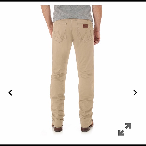 Wrangler Other - Men’s tan beige cream wranglers size 36 x 36